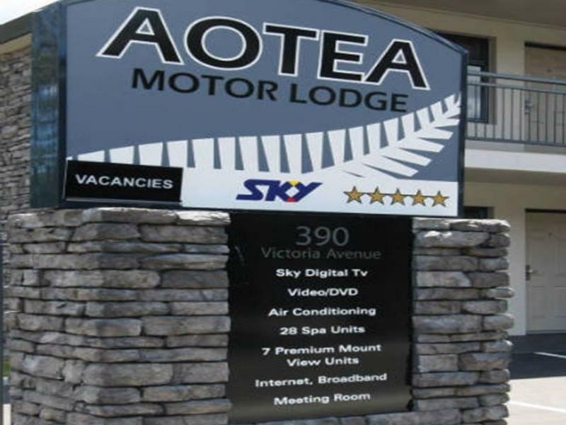 Aotea Motor Lodge 왕거누이 외부 사진